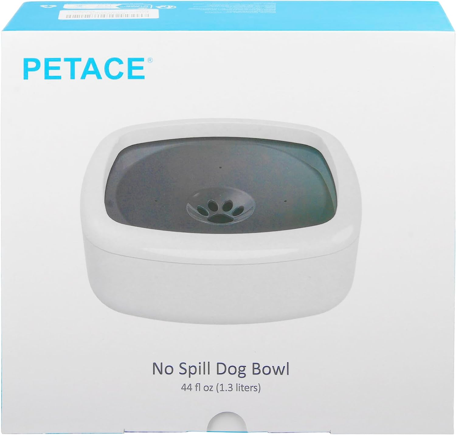 Dog Water Bowl, Non Spill Pet Water Bowl 1.3 L/44 Oz, Splash Proof