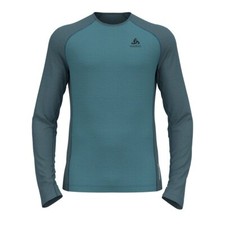 Odlo Herren Performance Wool 150 Base Layer, Funktionsshirt Merino
