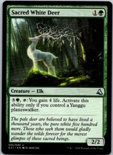 Magic the Gathering Sacred White Deer Global Series Yanggu & Yanling MTG