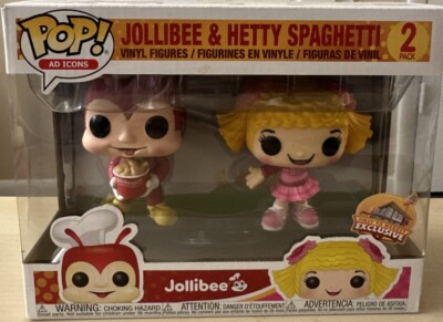 Funko Pop! Vinyl: Ad Icons - 2 Pack - Jollibee & Hetty Spaghetti