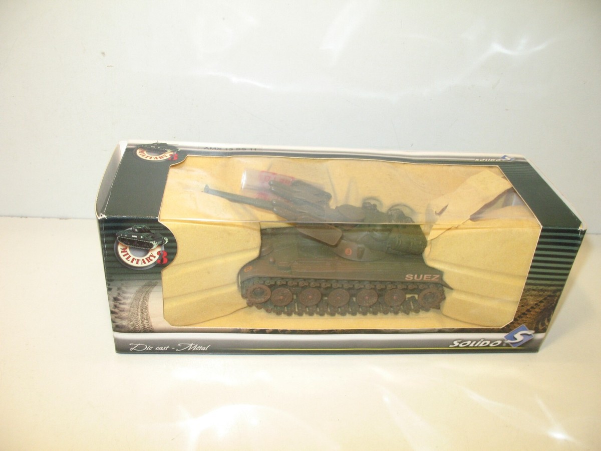 SOLIDO, Char militaire francais AMX 13 avec des missiles SS11