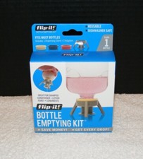 NIB FLIP-IT REUSABLE BOTTLE EMPTYING KIT