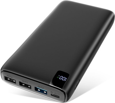 Power Bank 26800mAh 22,5W Powerbank USB C Externer Akku mit PD 20W Tragbares Lad