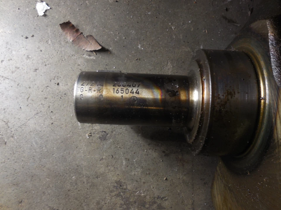 Cigüeñal motor Mercedes-Benz M272 165044 R27205 27214-250407 G-R-R E350 ML350 Foto 3 de 4