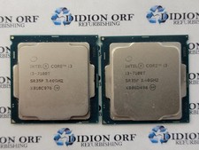 Lot of 2 INTEL Core i3-7100T SR35P 3.40 GHz 3 MB Cache 35 W Grade B SKU 13503