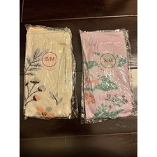 Floral print Compression Socks 2 pairs Size S/M