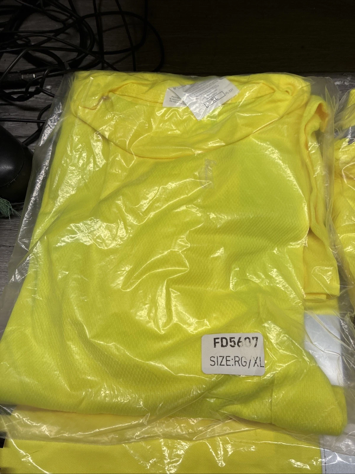 New Majestic High-Visibility Yellow Safety Overalls Sz XL Reflective + Vest + 4 image 5