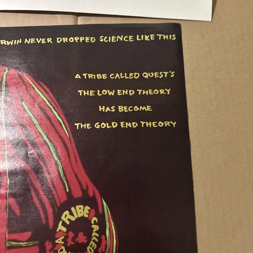 Original 13 By 11" A Tribe Called Quest Scenario 1992 Album Ad FLYER-b - Image 2 of 2