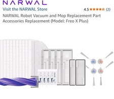 NARWAL Robot Vacuum and Mop Replacement Part Accessories Model: Freo X Plus 