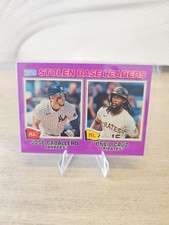 2026 Topps Heritage Stolen Base Leaders Purple #4