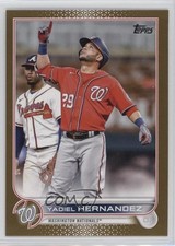2022 Topps Update Gold 1658/2022 Yadiel Hernandez #US293 19fv