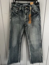 NWT Flypaper Boys Jeans Sz 14 Boot Cut W/ Adjustable Band