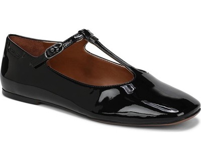 Franco Sarto Women's Marylee T-Strap Flat