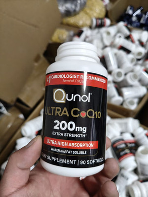 New Qunol CoQ10 200mg Softgels, Ultra CoQ10 - Ultra High Absorption Coenzyme Q10