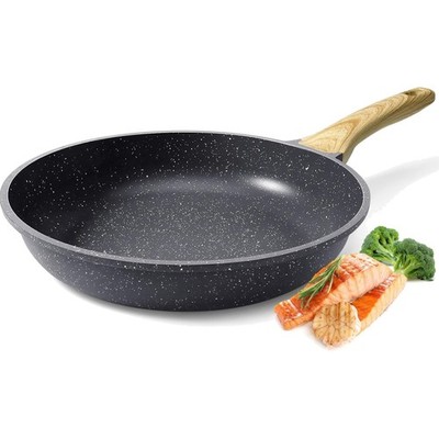 Granit Antihaft-Bratpfanne 24 cm Grau Induktionsgeeignet PFAS und PFOA-Frei S...