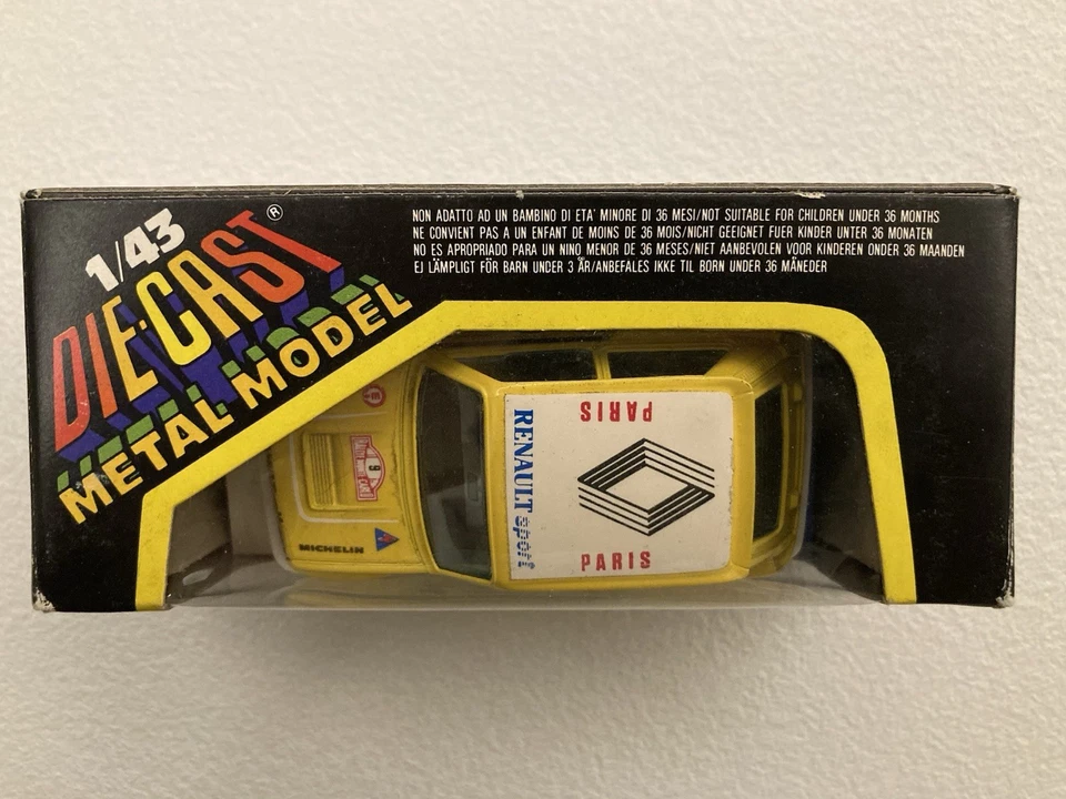 Modellino R 5 TURBO MONTECARLO, Burago scala 1:43 - cod 4160 IN BOX - Vintage - Immagine 2 di 3