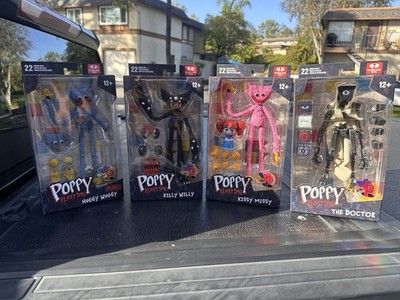 POPPY PLAYTIME MCFARLANE FIGURES SET THE DR. HUGGY WUGGY KILLY WILLY KISSY MISSY