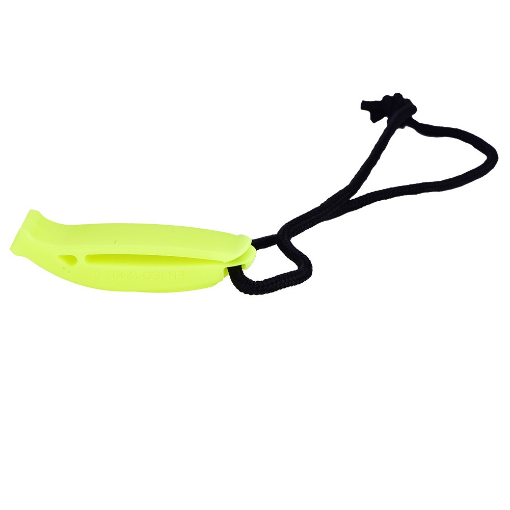 HOT (Yellow And Green)Loud Survival Safety Emergency Rescue Whistle For Diving