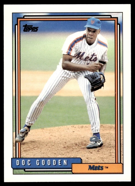 1992 Topps #725 Doc Gooden - New York Mets