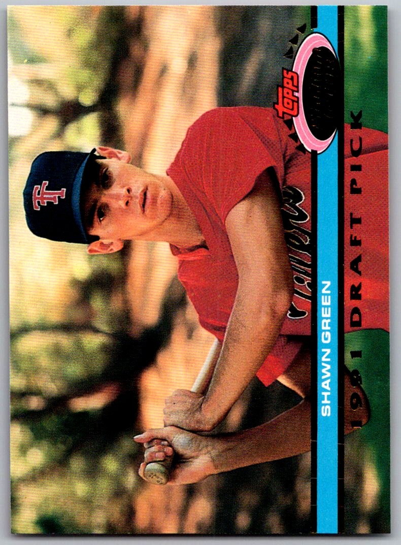 1992 Stadium Club Dome #67 Shawn Green RC Toronto Blue Jays | eBay