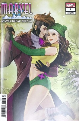 Marvel Winter Break Special #1 1:25 Leirix Variant Rogue Gambit NM-