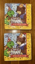 Lot Of 2 Vintage Franklin the Turtle Nick Jr. 90s NOS Cartoon Luncheon Napkins