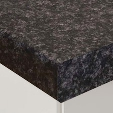 Jet Laminated Kitchen Worktop 2m x 600mm x 38mm Waterproof Countertop