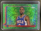 2025-26 Topps Chrome Tyrese Maxey Variation Green Speckle Refractor SSP #/99