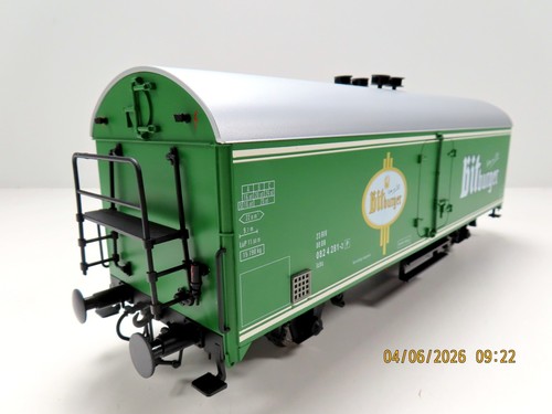 (1HOL111) KISS 200060 Spur 1  Kühlwagen "Bitburger" ,OVP, NEUWERTIG | Condition: Gebraucht