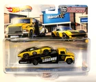 Hot Wheels Team Transport CUSTOM CORVETTE STINGRAY COUPE CARRY ON LEGENDS TOUR