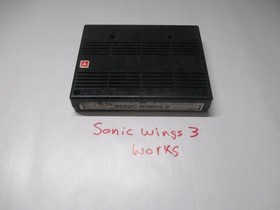 Sonic Wings 3 Neo Geo MVS cart