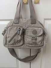 Kipling Defea Bag In Sandy Beige/Mocha