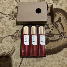 LOT OF 3  MELE Smooth Pore Minimizing Facial Serum Melanin Rich Skin - 1 fl oz