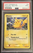 2005 POKEMON EX EMERALD PIKACHU-REV.FOIL #60 EMERALD PSA 9 MINT on eBay