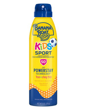 Sonnenspray Sonnenschutz f&uuml;r Kinder SPF 50 Wasserfest Leicht Banana Boat 170 ml