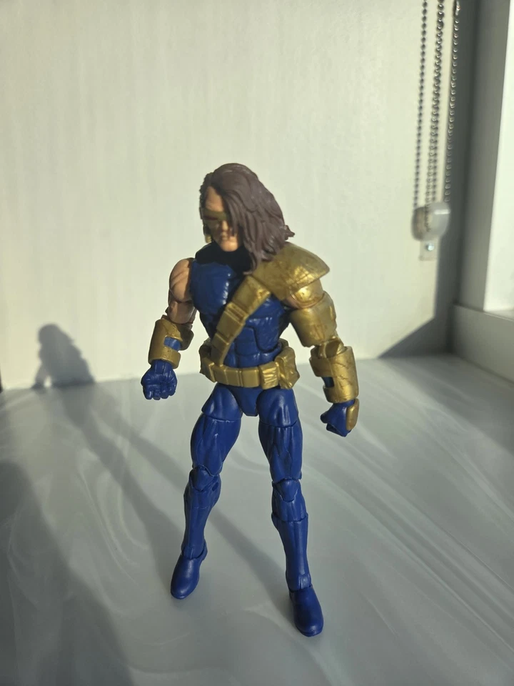 Marvel Legends X-Men Age of Apocalypse Cyclops 6" Figure Colossus BAF Loose - Image 3 of 4