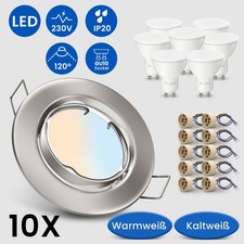 LED Einbauleuchten Set Decken Einbau Spot GU1...