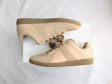 Maison Margiela GAT Sneakers Men 10 43 Suede Leather Low Top Gum