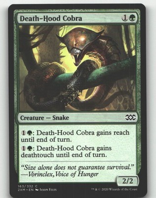 Death-Hood Cobra- (NM)--EN-[2XM - 163]