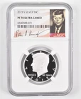 2015-S SILVER Kennedy Half Dollar PF70 UCam - NGC Special Lbl *7431