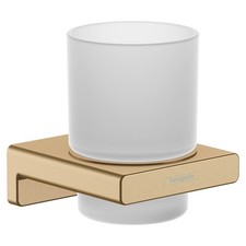 Hansgrohe 41749140 AddStoris Tumbler in Brushed Bronze