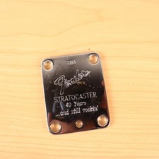 1994 40th Anniversary Fender Strat Neck Plate SUPER RARE