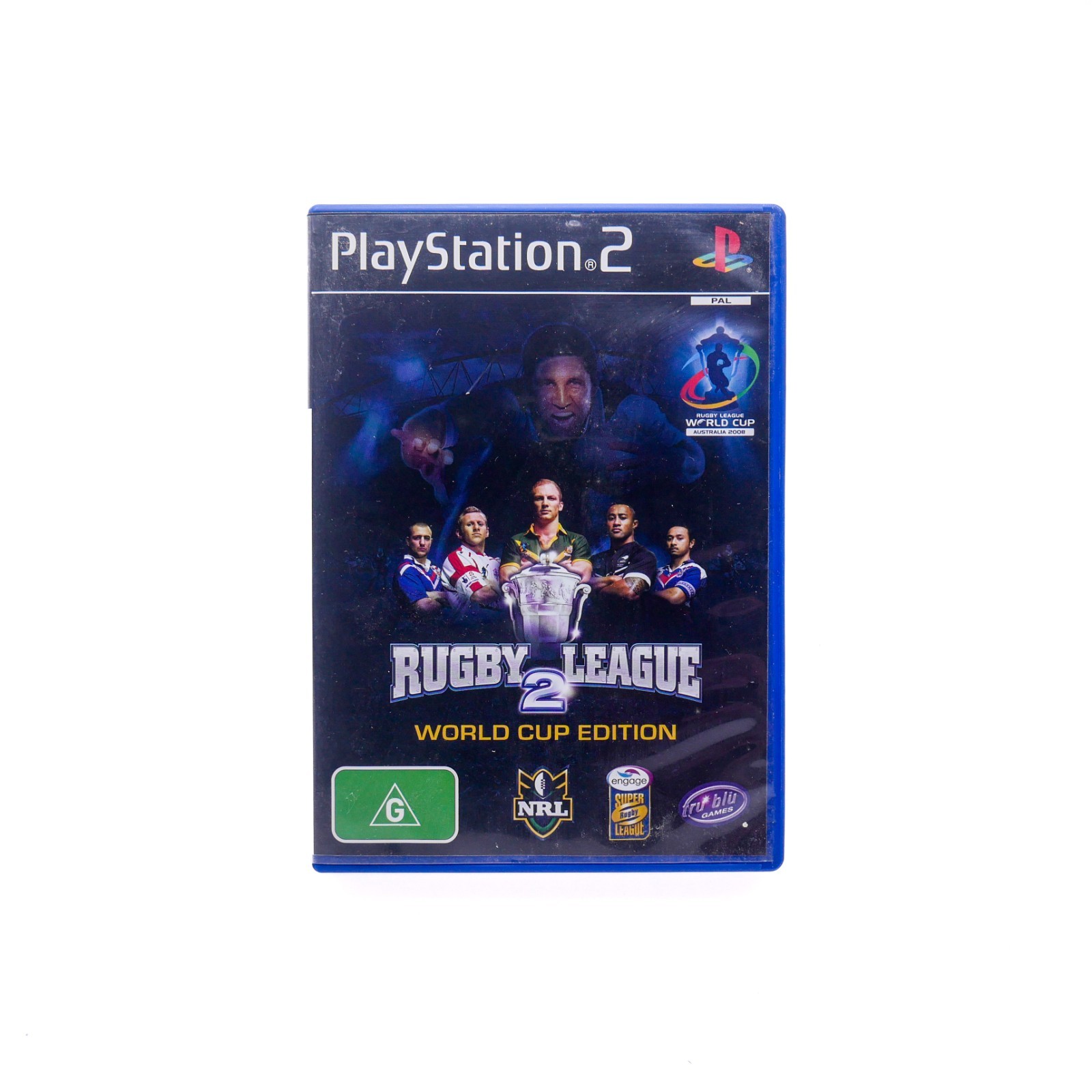 Rugby League 2: World Cup Edition – PlayStation 2 PS2 PAL – w/Manual - Free Post