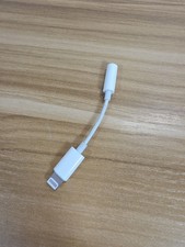 Apple Lightning to 3.5mm Headphone Jack Adapter - A1749 Gently Used OEM No Box