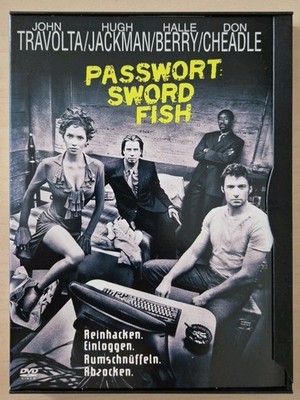 DVD Passwort: Swordfish USA 2001 FSK 16 Action Krimi Hugh Jackman John Travolta