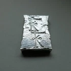 FOLKO 1 oz 999 Fine Silver Hand-cast Bullion Bar