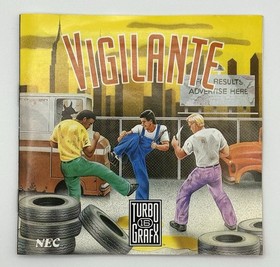 Vigilante (TurboGrafx-16) HuCard, Case & Manual - Tested