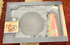NEW Hammer + Axe Bloody Mary Bar Tool Kit with Recipe Glass  16 fl. oz. / 470 ml