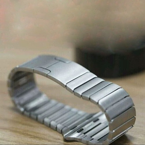 Cinturino originale per Apple Watch Link acciaio inox 38mm 40mm 41MM argento - Foto 2 di 4