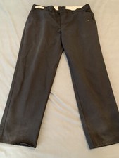 Red Kap PT20BK0 Industrial Work Pant Black Men's 42x31 40x31 fit Paint Flaw